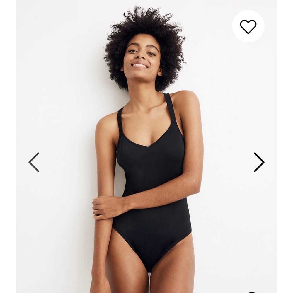 Madewell Second Wave Crisscross One-piece Swimsuit
